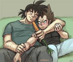 "Carrot Goku?" said Vegeta
