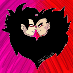 Goku and Vegeta Heart - Profile